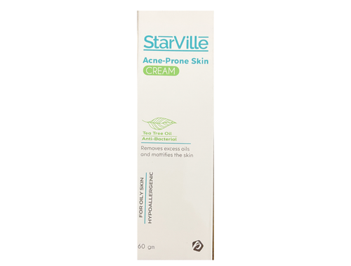 60g. StarVille Acne Porne Skin Cream for Oily Skin 2.11oz. - Picture 5 of 12