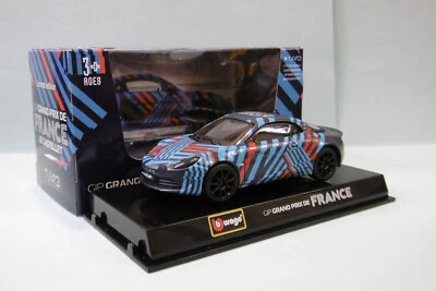 Burago - ALPINE RENAULT A110 bleu GIP Grand Prix France Castellet 38037GP22 1/43 - Photo 1/4
