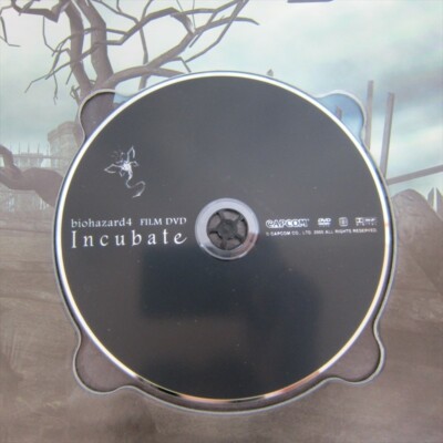 BIOHAZARD 4 Film DVD Book INCUBATE w/DVD CAPCOM Art PS2 Book 2006