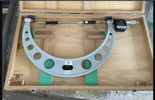 CALIBRATED Mitutoyo 293-772 13-14" Digital Outside Micrometer w/Case