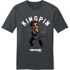 NEW Art Society x SWOD SCARFACE TOON Tee Shirt CHARCOAL SMALL-4XL MADE IN USA