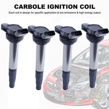 4Pcs Ignition Bobina For 2009-2013 Toyota Matrix 2010-2015 COROLLA 1.8L L4 UF619
