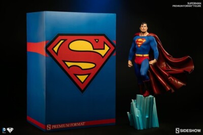 SIDESHOW SUPERMAN PREMIUM FORMAT EXCLUSIVE #3002151 HUGE , HEAVY FACTORY SEALED
