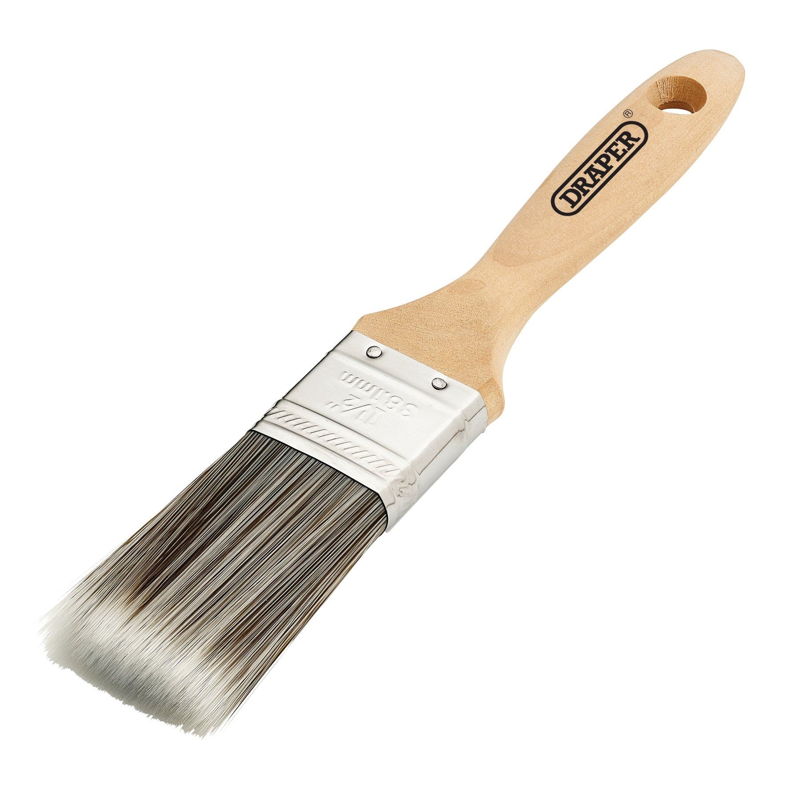 Draper Paint Brush with Wood Handle, 1.5""
