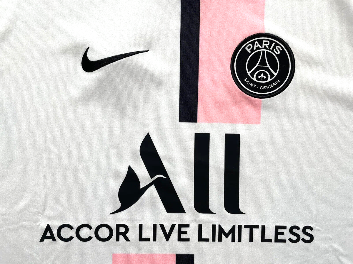 2021/22 PSG Away UCL Jersey #30 Messi XL Nike Soccer Paris 2021/22 PSG Away UCL Jersey #30 Messi XL Nike Soccer Paris