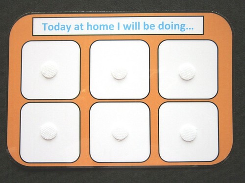 TODAY AT HOME I WILL BE DOING CHART & CARDS - ADHD Autism SEN PECS Alzheimer's - Picture 14 of 18