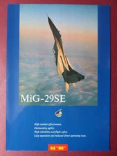 RUSSIAN AIRCRAFT MIG-29SE LIGHT MULTIROLE FIGHTER STRAIGHT PUB DOCUMENT