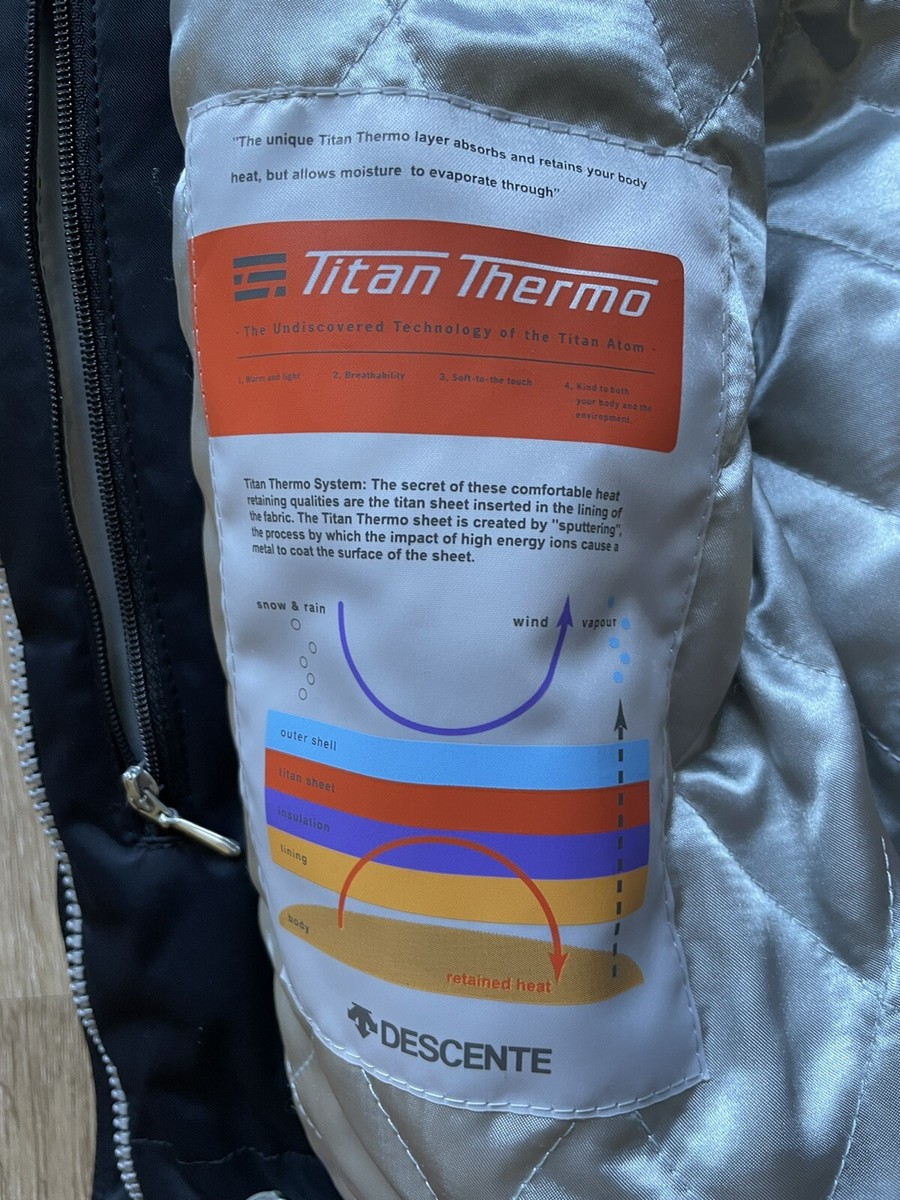 Descente Ion Bodies Titan Thermo Woman's Ski/Snowboard Jacket Size