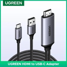 UGREEN HDMI to USB C Cable Adapter 4K 60Hz HD...