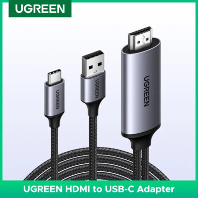 UGREEN HDMI to USB C Cable Adapter 4K 60Hz HDR Dolby Audio Video PS4/5 Xbox PC