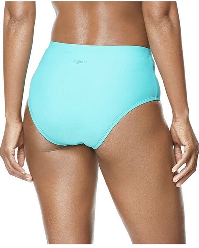 Speedo Women's Swimsuit Bottom Bikini High Waist Bikini Bottoms Size Small - Picture 2 of 2