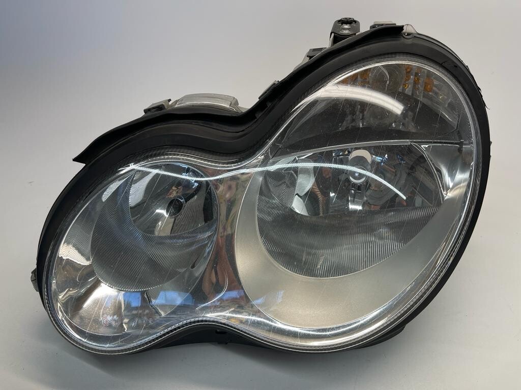 Headlights Set Halogen Chrome Pair Assembly Fits 2006-2009 Mercedes-Benz E280 E320 E350 E-Class 07-09 4-Door /Wagon (Fits Build Date Of 06/30/06 To 2009. W211 Chassis With Automatic Transmission Only - Foto 8