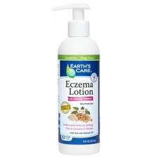 Earth's Care Eczema Lotion, Fragrance, Paraben & Steroid Free, 8 fl oz Exp 02/28