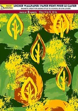 Magnetic Locker Wallpaper Made in USA - Pack of 3 Sheets Abstract vb020