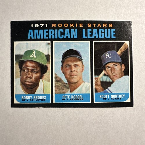 1971 TOPPS #633 AMERICAN LEAGUE ROOKIE STARS NM OR BETTER