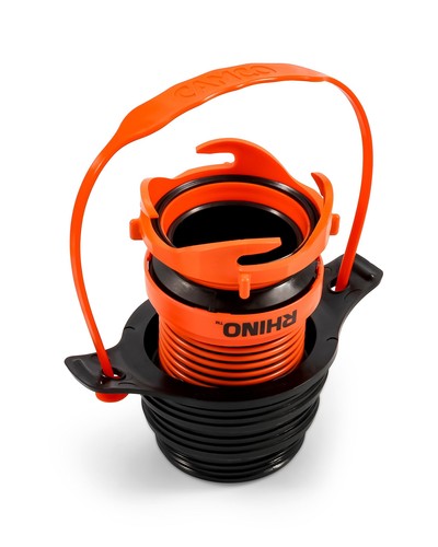 Rhino Sewer Hose Adapter Flexible Drain with 3 in 1 Seal and Pull Handle - Picture 8 of 10