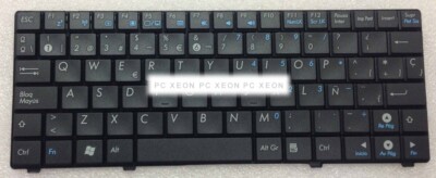 Tastatur Asus Eee PC T91 Series Spanish Schwarz 0KNA-112SP01 V100462DK1