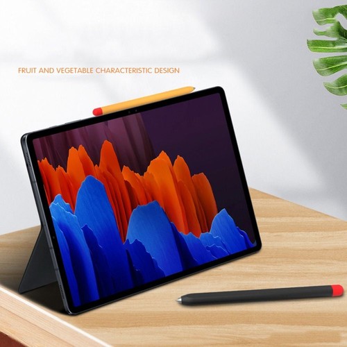 Pen Sleeve Silicone Protective Case Cover For Samsung Galaxy Tab S7 S8 Plus - Picture 4 of 7