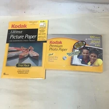 Kodak Premium Photo Paper 100 sheets High Gloss 4"x6" Sealed