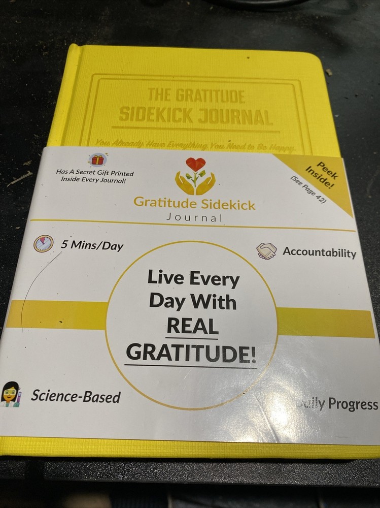 Gratitude Sidekick Journal. You already have everything you need to be happy.