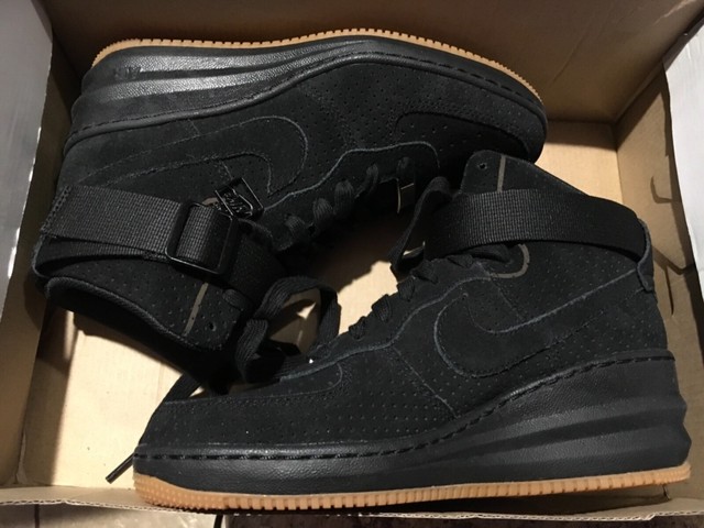nike lunar force sky hi wedge sneakers