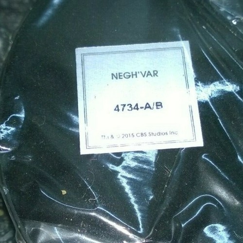 Star Trek Eaglemoss Die Cast Metal Star Trek Deep Space Nine - Klingon NEGH'VAR - Picture 4 of 4
