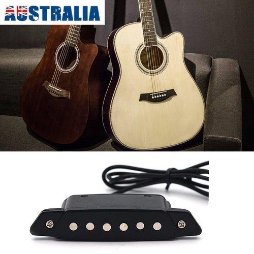 Acoustic Guitar Sound Hole Magnetic Pickup Humbucker Passive With Screwdriver