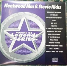LEGENDS KARAOKE CDG FLEETWOOD MAC  STEVIE NICKS 163 OLDIES POP 15 SONGS CD G