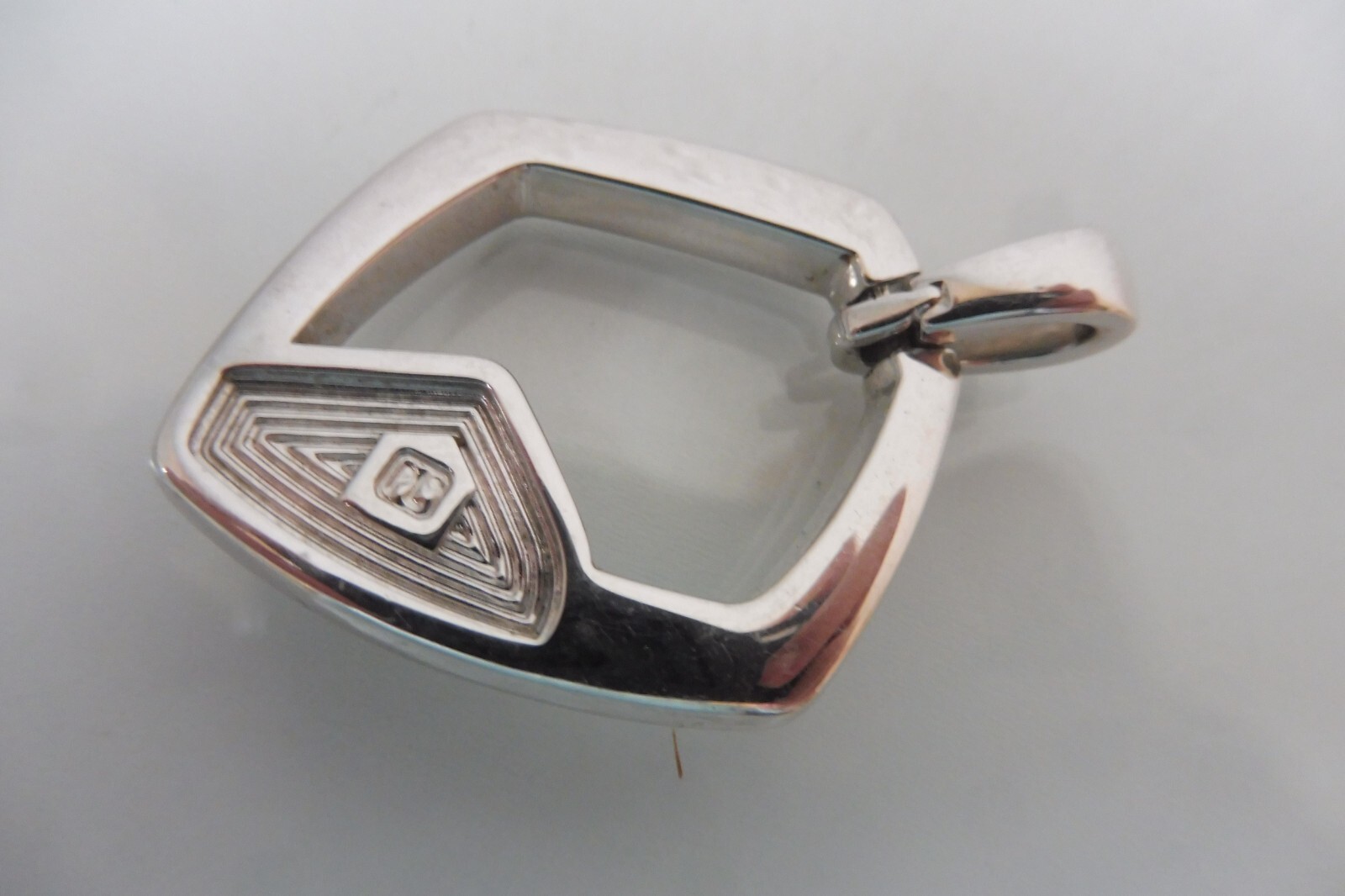 Pierre Lang Trailer Beautiful Solid Silver Neckla… - image 3