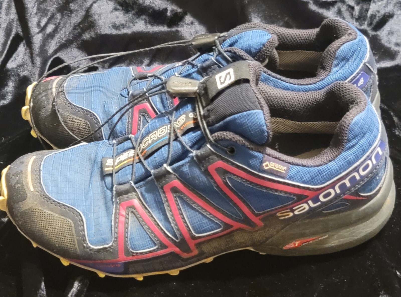 Scarpe da trail running Salomon Speed Cross 4 donna taglia 8 blu escursionismo