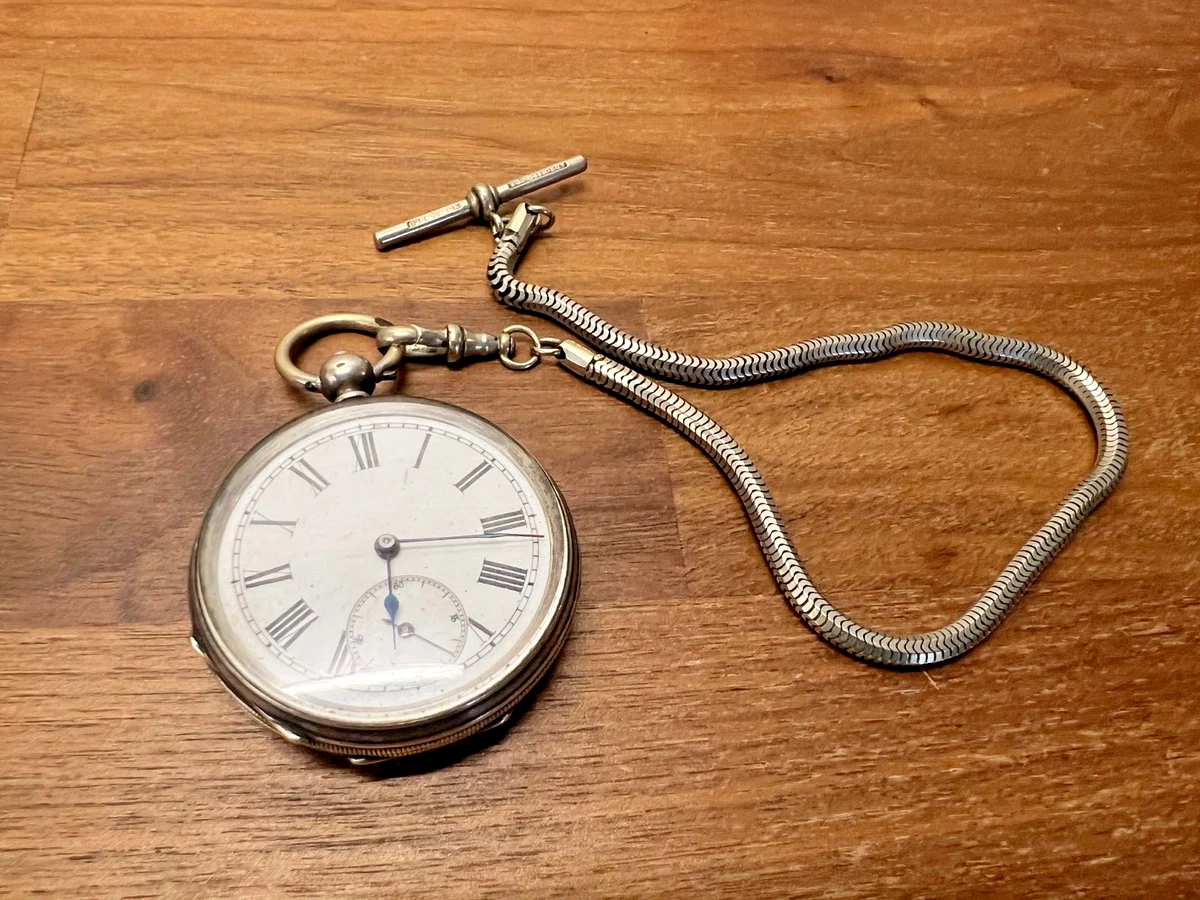 Silver pocket shop watches ebay