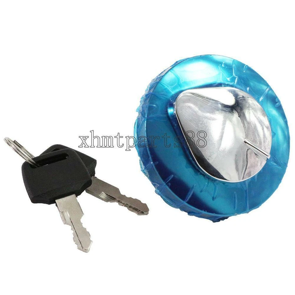 Tampa de gasolina combustível motocicleta com 2 chaves para Honda VTX 1300C 1300R 2004-2009 VTX 1300S - Imagem 4 de 4