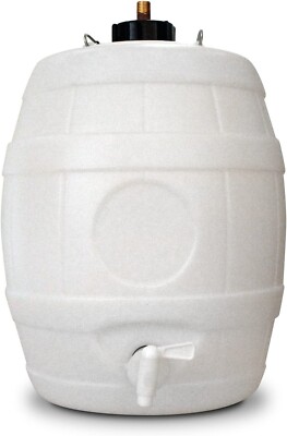 Youngs Home Brew Bierfass Fass c/w CO2 Gas Stiftventil. 40 Pints.  Neu.