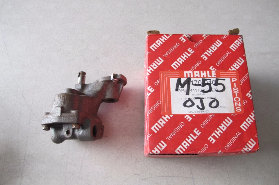 Масляный насос двигателя Mahle подходит для Navistar 7.3 (445CID) V8 цилиндрический дизельный (M-55 OJO) - Изображение 2 из 4