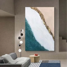 Wall Decoration Oil Painting Handmade Art On Canvas Modern Simple Abstract