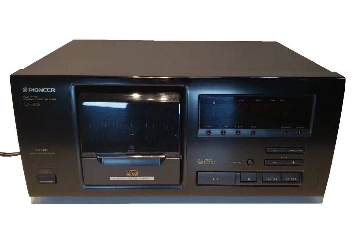 Pioneer PD-F606 - File Type 25 Disc CD Changer Player - Compact