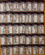 36-pack lot 180 pieces JIG head hook Eagle Claw lead Weighted Worm  Bronze 2/0