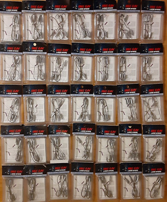 36-pack lot 180 2/0 JIG head hooks Eagle Claw lead Weighted Worm   1/4 Oz 