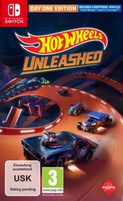 Hot Wheels Unleashed Day One Edition Spiel (Nintendo Switch, 2021) - NEU OVP