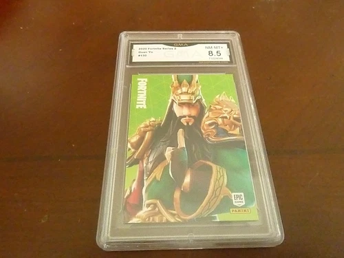 GUAN YU 2020 PANINI EPIC OUTFIT FORTNITE # 130 GRADED 8.5 L@@@K