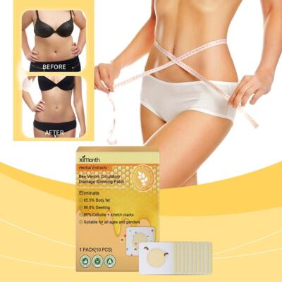 10Pc Bee Strongest Weight Loss Slimming Diets Slim Patch Detox  Adhesive