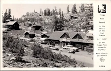 Tioga Pass Resort RPPC Yosemite Highway Mono County California Frasher’s Foto