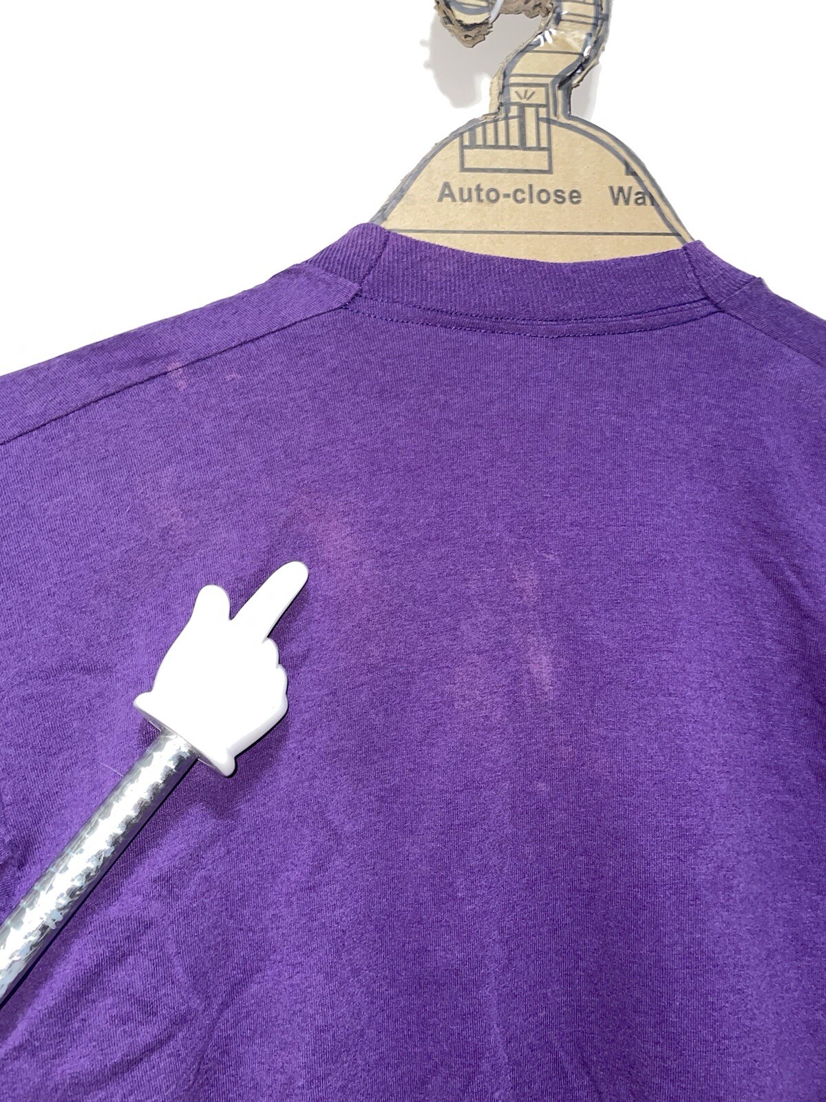 Vintage 90s Novelty Florida Palm Trees T-Shirt Adult Large Purple Beach Made USA