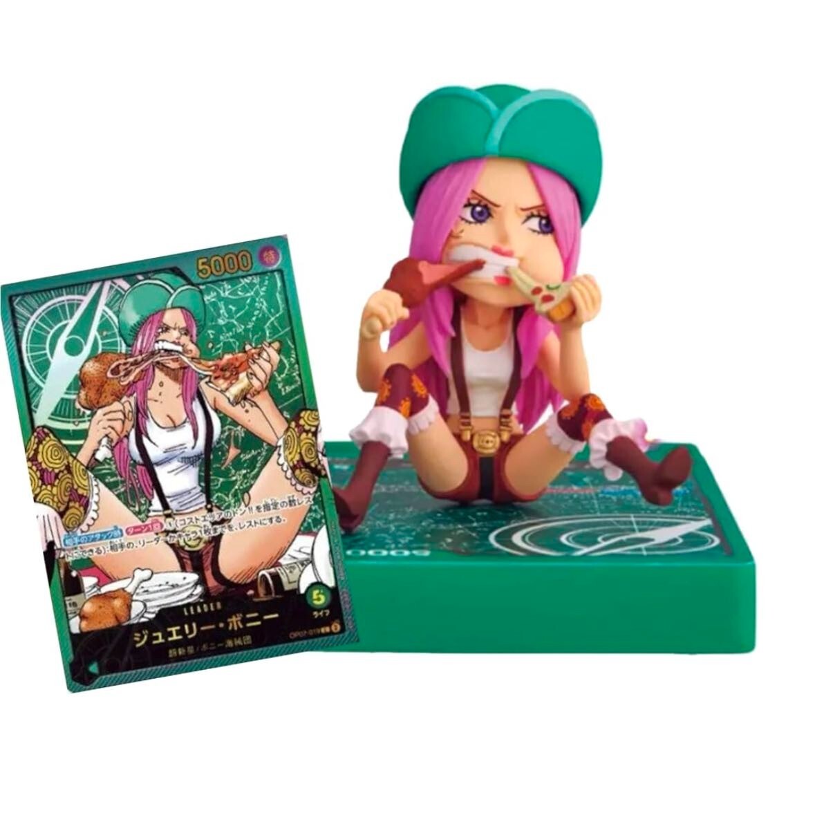 One Piece Jewelry Bonney Limited ed. Card Game Leader Card Figure