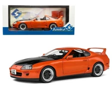1/18 Solido 1993 Toyota Supra MK4 A80 Streetfighter Orange Metallic S1807605