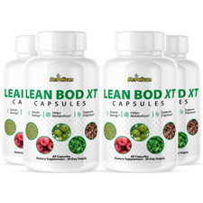 Lean Bod XT- Digestive Support- 4 Bottles- 240 Capsules