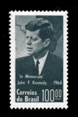 Brazil 1964 - John F. Kennedy, JFK, In Memoriam - Individual