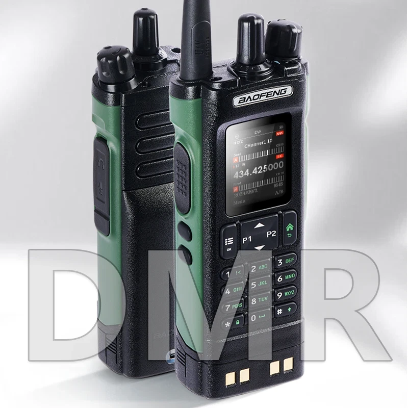 Baofeng DM-32 10W High Power DMR Digital Walkie Talkie GPS Type-C Two Way Radio - Image 4 of 4