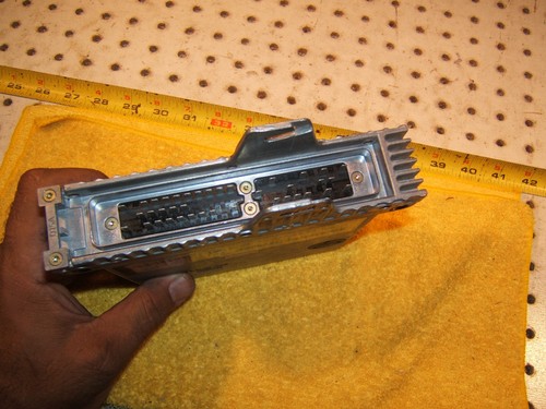 Mercedes W124 1993 300E 2.8L Under Foot well VDO T/LLR ECU Genuine 1 Computer - Picture 8 of 12