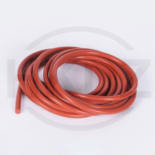 Red Solid Silicone Rubber Sealing Round Strip O Ring Cord Seal Gasket 0.8mm-20mm - Picture 8 of 14